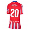 Atletico Madrid Axel Witsel #20 Hjemmedrakt Kvinner 2024-25 Kortermet